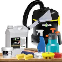 Kit De Produtos Para Lavagem A Seco De Estofados, Lava Sofá!