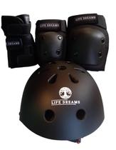 Kit de Prot de skate + capacete infantil P Life Dreams