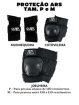 Kit de Proteção Adulto para patins e skate - profissional