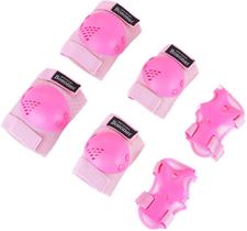 Kit de Proteção BOSONER Infantil 6 Peças para Joelhos, Cotovelos e Punhos