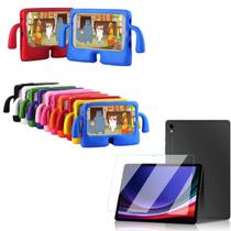 Kit de Proteção Completa: Capa Infantil + Película para Samsung Galaxy Tab S9 X710 X716 X718 Kit de Proteção Completa: Capa Infantil + Película para Samsung Galaxy Tab S9 X710 X716 X718