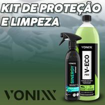Kit de Proteção e Limpeza V-Eco Pro + Sinergy Vonixx
