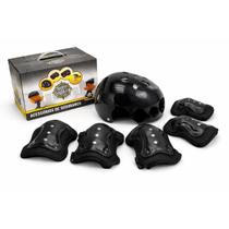 Kit de Proteção Infantil 7 Peças Skate, Bike e Patins Capacete Joelheiras Cotoveleiras Munhequeiras Kit de Proteção Infantil 7 Peças Skate, Bike e Patins Capacete Joelheiras Cotoveleiras Munhequeiras