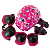 Kit De Proteção Infantil P/ Skate Bike Patins Monster Modelo