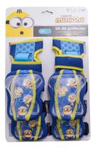 Kit de Proteção Infantil Patins Skate Bike Minions Oficial Kit de Proteção Infantil Patins Skate Bike Minions Oficial