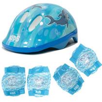 Kit De Proteção Infantil Tematizado Absolute Shake Tubarão
