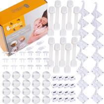 Kit de Proteção para Bebês Baitiny Baby Proof - 83 Peças com Fechaduras e Protetores