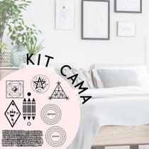 Kit de Proteção para Cama com Placas Radiônicas