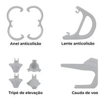 Kit de Proteção Para DJI Neo, 4 Em 1, Tripé, Hélice, Lente, Anti-Colisão - Cinza Kit de Proteção Para DJI Neo, 4 Em 1, Tripé, Hélice, Lente, Anti-Colisão - Cinza