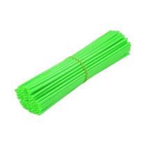 Kit De Proteção Para Raios De Roda De Bicicleta E Moto 24cm, 72 Peças, Capas Coloridas Para Aros