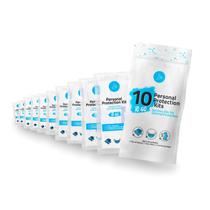 Kit de proteção pessoal pH Advantage com máscara facial, luvas Kit de proteção pessoal pH Advantage com máscara facial, luvas