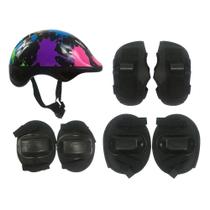 Kit de proteção preta infantil de plástico com 7 peças Kit de proteção preta infantil de plástico com 7 peças