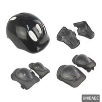 KIT de Proteção Radical Infantil 7 Pçs Preto - Tudo em Caixa