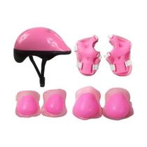 Kit De Proteção Radical Infantil Rosa 55-59cm Dm Radical Kit De Proteção Radical Infantil Rosa 55-59cm Dm Radical