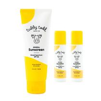 Kit de Proteção Solar Tubby Todd para Bebês e Crianças - Rosto e Corpo