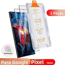 Kit De Protetor De Tela Google Pixel 2 Peças Vidro Temperado Sem Bolhas De Poeira Para 9 pro XL 8 8A