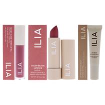 Kit de protetor labial ILIA Beauty Balmy Gloss com coloração Haze Stain