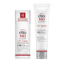 Kit de Protetor Solar Mineral EltaMD com Óxido de Zinco para Rosto e Corpo Kit de Protetor Solar Mineral EltaMD com Óxido de Zinco para Rosto e Corpo