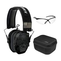 Kit de Protetores Auriculares Eletrônicos Walker's Razor Patriot Kryptek