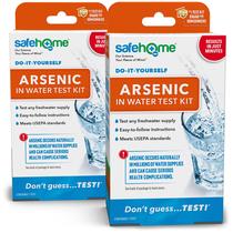 Kit de Prueba de Agua Safe Home para Detección de Arsénico 0-500 PPB Paquete de 2