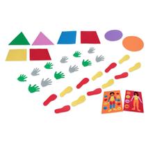 Kit de psicomotricidade com 34 peças em eva carlu - 19