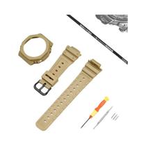 Kit De Pulseira, Caixa E Aro De Resina Esportiva À Prova d'Água Para Homens, Para Casio G-SHOCK