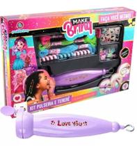 Kit De Pulseira e Tererê Make Infantil Polibrinq - MK54