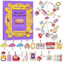 Kit de Pulseira Friends Charm Calendário do Advento 2024 - 24 Dias Kit de Pulseira Friends Charm Calendário do Advento 2024 - 24 Dias