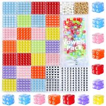 Kit de pulseira Friendship DodoBeads Alphabet Beads 1270 unidades