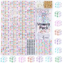 Kit de pulseira Friendship DodoBeads Alphabet Beads 1270 unidades