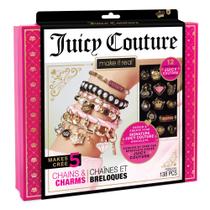 Kit de pulseira Make It Real Juicy Couture Chains & Charms 8+