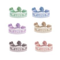 Kit de Pulseiras em Tecido Ajustável Estilo Boho Ideal para Presentes, Atacado 50, 100 ou 200 Unidades - Kit de Pulseiras em Tecido Ajustável Estilo Boho Ideal para Presentes, Atacado 50, 100 ou 200 Unidades -