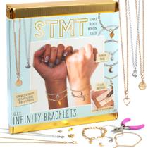 Kit de pulseiras STMT DIY Infinity Jewelry Make 10 pulseiras