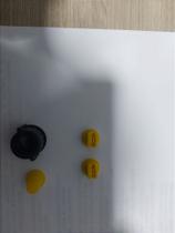Kit de Pulverização com 4 Peças: 2 Bicos Leque N.02 F110 Amarelo, 1 Peneira e 1 Porca de Haste Inox Kit de Pulverização com 4 Peças: 2 Bicos Leque N.02 F110 Amarelo, 1 Peneira e 1 Porca de Haste Inox