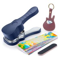 Kit de punção de guitarra ArtAt Bass com 15 tiras de palhetas variadas Kit de punção de guitarra ArtAt Bass com 15 tiras de palhetas variadas