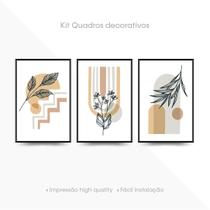 Kit de Quadros Decorativos Coleção Escandinavos Boho Benecontê - Benecontê De bem com você