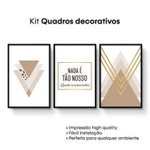 Kit de Quadros Decorativos Especiais Benecontê - Benecontê De bem com você