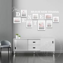 Kit de Quadros Para Dentista + 19 letras Recepção