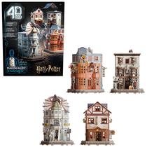 Kit de Quebra-Cabeça 3D/4D Harry Potter - Beco Diagonal (287 Peças) Kit de Quebra-Cabeça 3D/4D Harry Potter - Beco Diagonal (287 Peças)