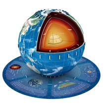 Kit de quebra-cabeça 3D Earth Globe Sourcingbay Educational Kids 8-14