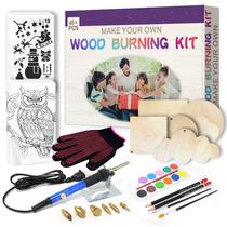 Kit de queima de madeira ACRSIKR para adolescentes de 11 a 16 anos com estojo