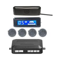 Kit De Radar De Ré Para Carro 12V Com 4 Sensores, Sistema De Sensor De Estacionamento, Display LED E