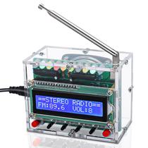 Kit de rádio FM ICSTATION Solding Projects com display LCD1602