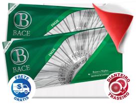 Kit de Raio Inox Bace Drag Star 650 Diant. + Tras. 4,0mm Kit de Raio Inox Bace Drag Star 650 Diant. + Tras. 4,0mm