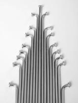 Kit de Raio Inox Bicicleta 205 x 2,5mm (72 raios + niples)