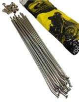 Kit de raio INOX TITAN 2000/150 ESD Diant. + Tras. 4mm