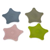 Kit de Ralo para Pia de Silicone 4Pçs Cores Sortidas -Quanhe