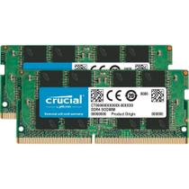 Kit de RAM Crucial 32GB (2x16GB) DDR4 2400MHz CL17 para Notebook Kit de RAM Crucial 32GB (2x16GB) DDR4 2400MHz CL17 para Notebook