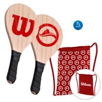 Kit de Raquete de Frescobol Edição Limitada Wilson x Rio Open