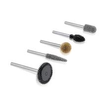 Kit de rebarbas rotativas Kutzall de 5 peças com eixo 1/8 para ferramentas Dremel
